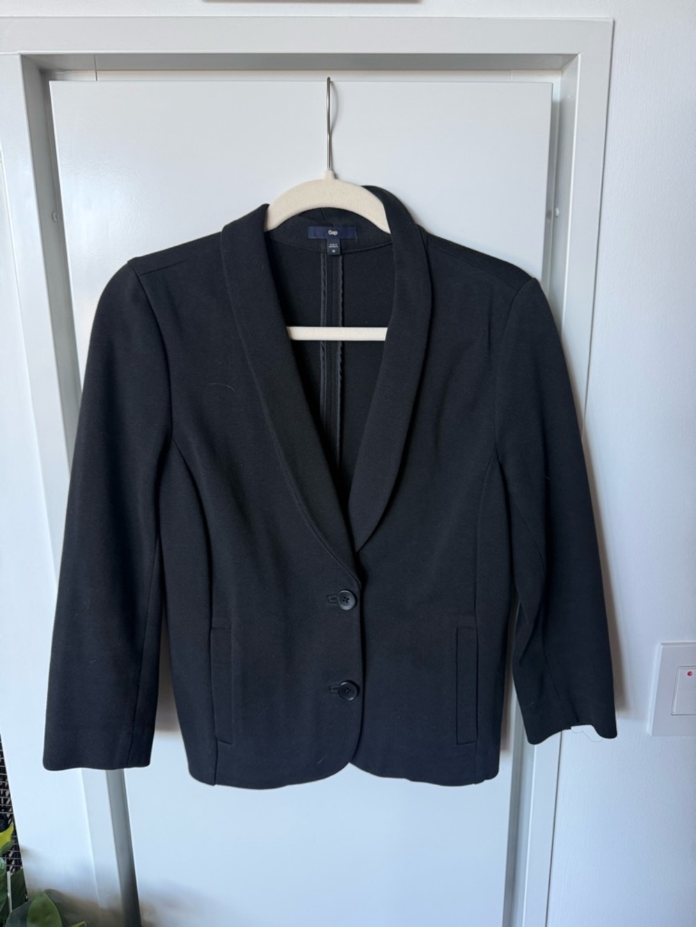 Gap Women's Black Tailored Blazer Jacket